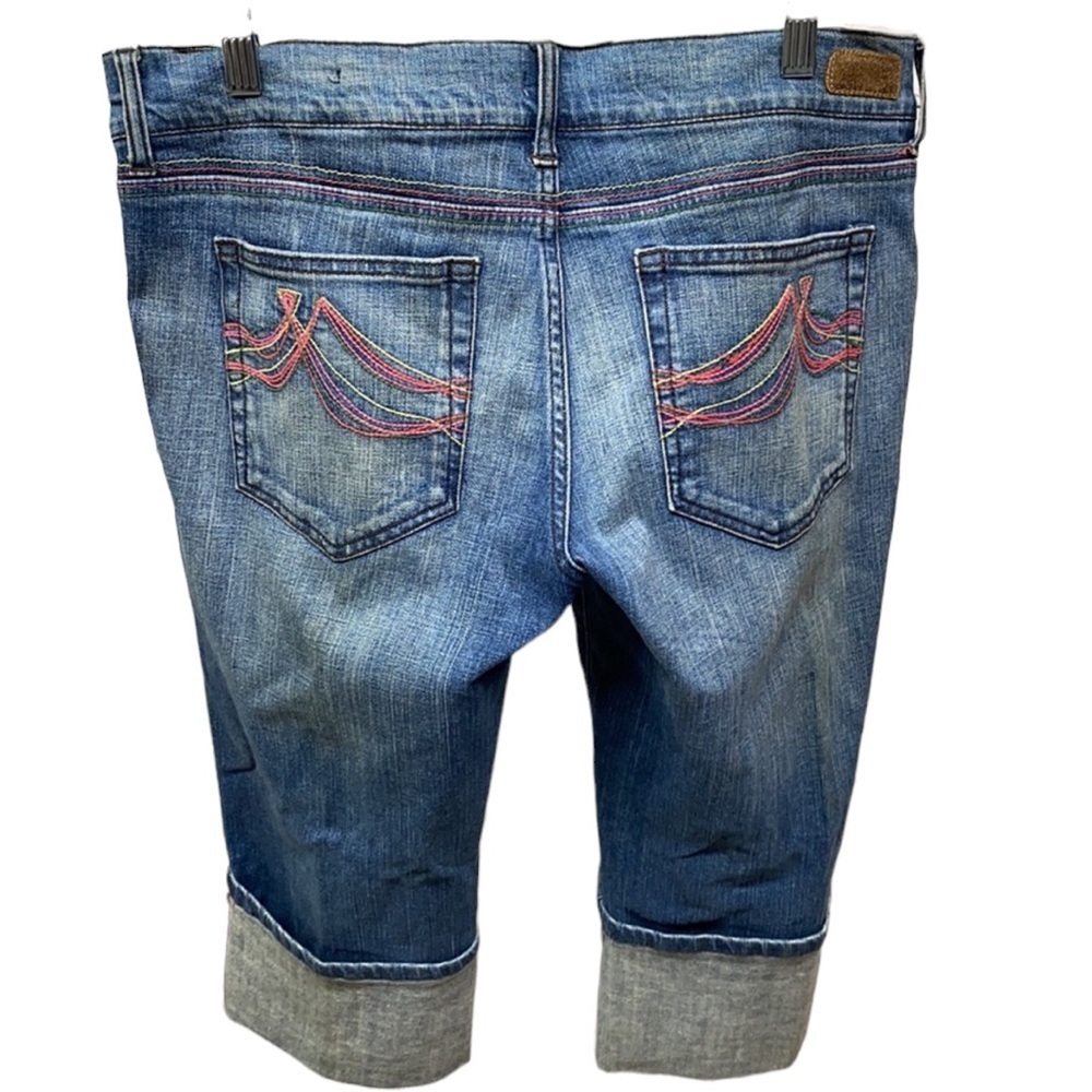 DKNY Cuffed Jean Capris